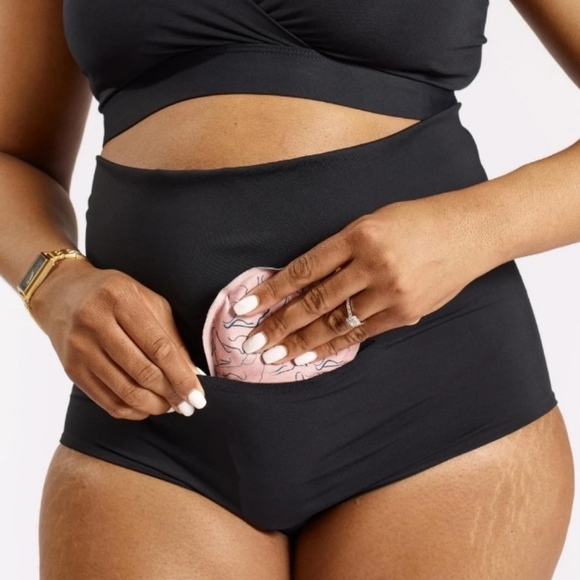 Nyssa Fourthwear Postpartum recovery bottoms with ice pack pocket NWOT - Picture 2 of 8